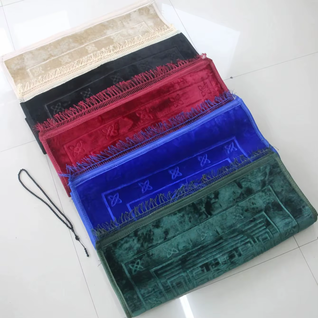 Tapis de prière en velours musulman