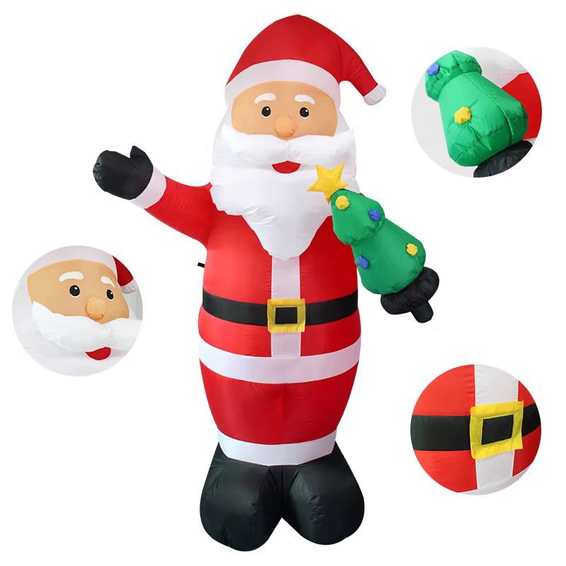 Noël gonflable du père