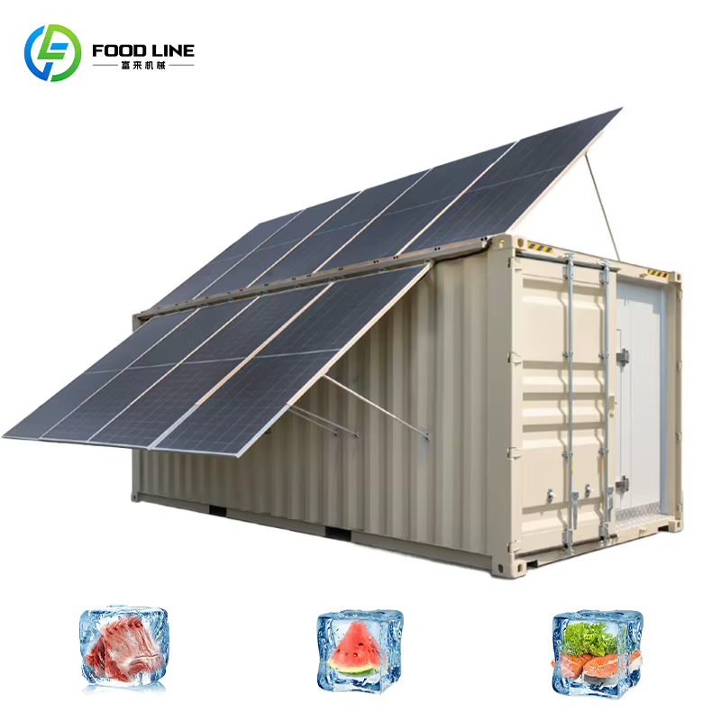 Porte de chambre froide sur mesure, Chambre froide solaire pour viande