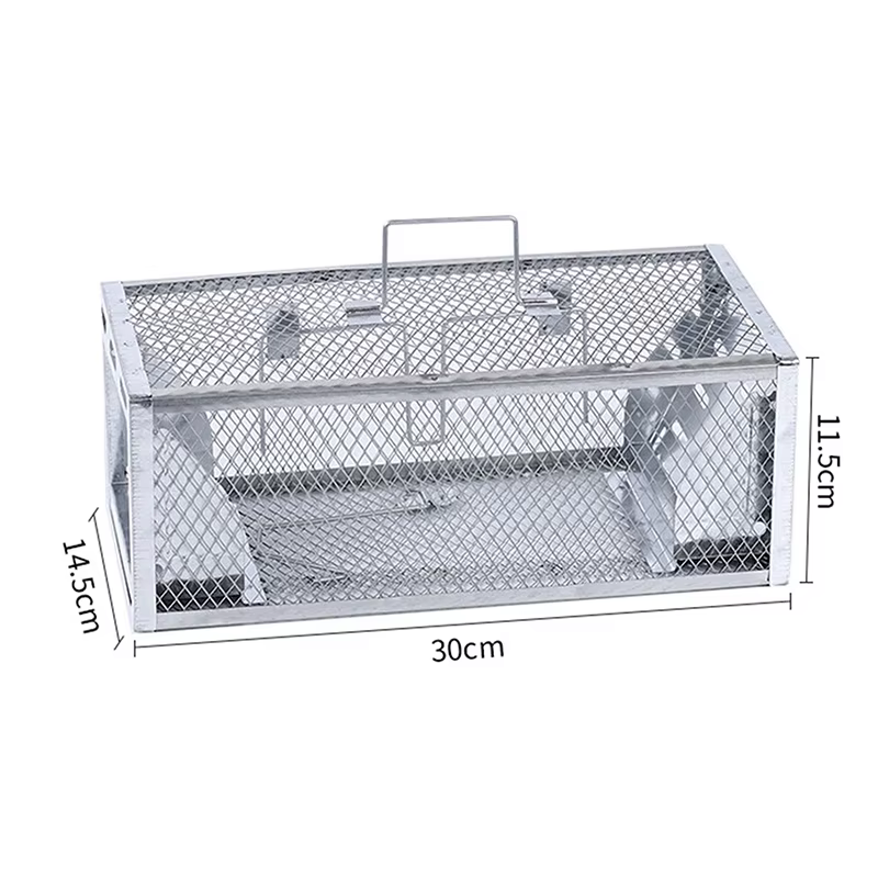 Piège à rats et souris multi-captures, cage anti-nuisibles pour tous les rongeurs