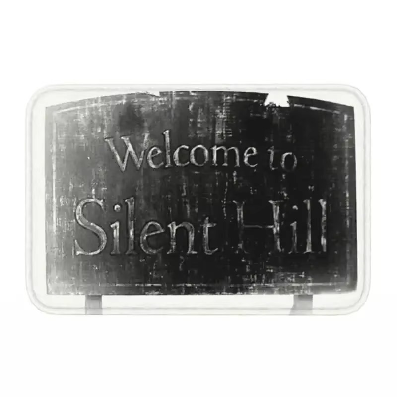 Welcome To Silent Hill-Polymère de porte d'entrée antidérapant, décor de porte d'entrée, chambre à coucher, sol de chevet