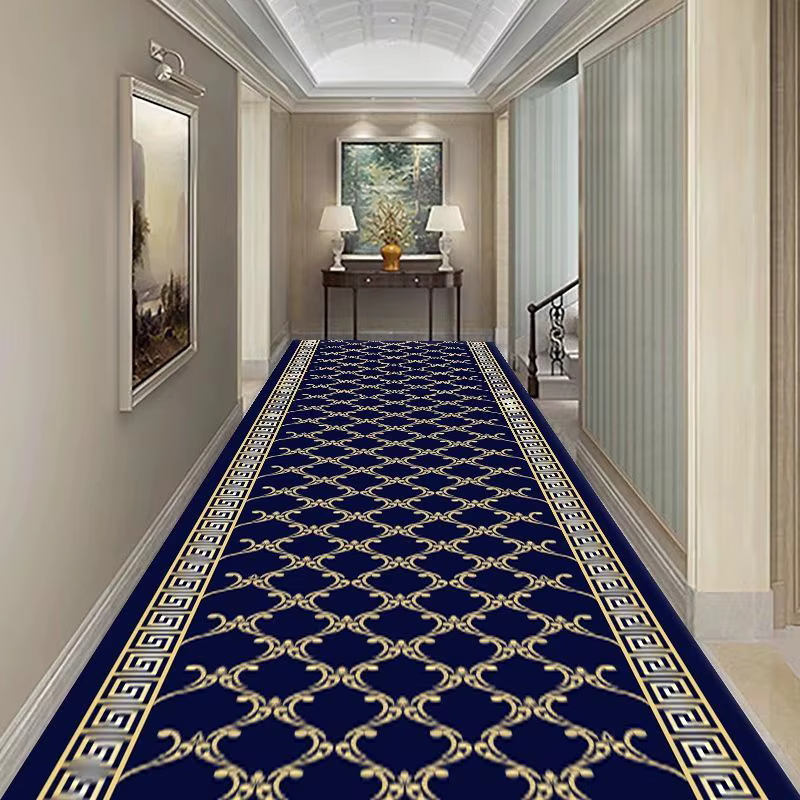 Tapis de couloir de style bohème de luxe
