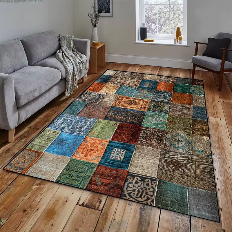 Tapis géométrique pour salon