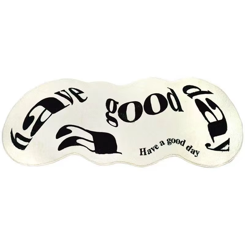 Tapis rétro Alien Ash, tapis de chambre irrégulier