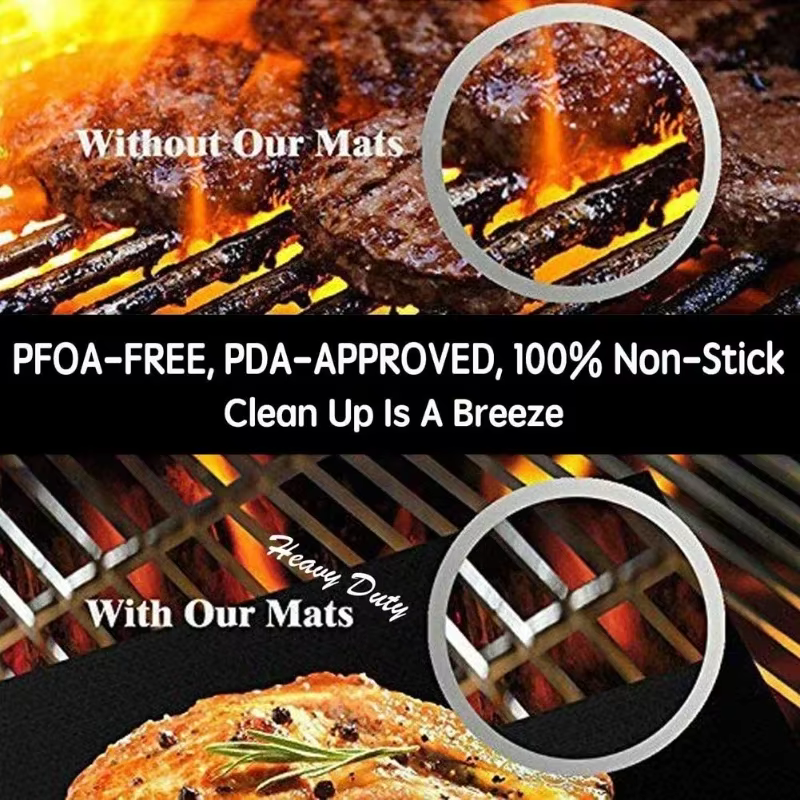 Tapis de barbecue antiadhésif de haute qualité