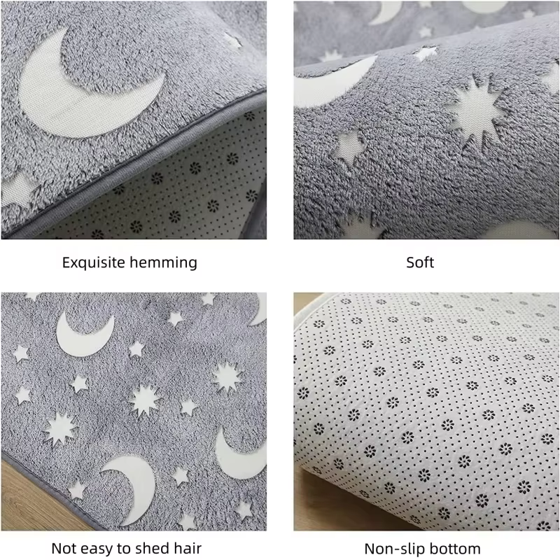 Tapis de cuisine à motif de feuilles vertes printanières