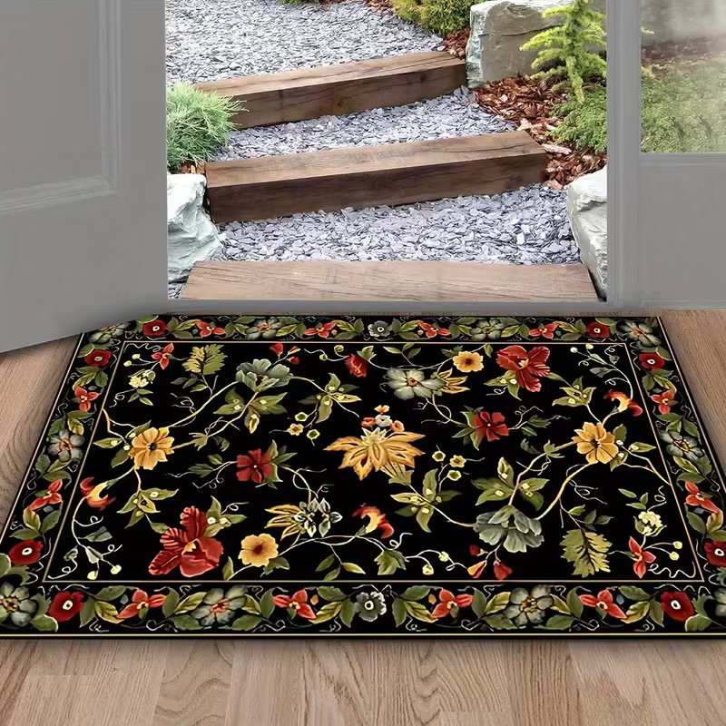 Tapis d'entrée de maison antidérapant