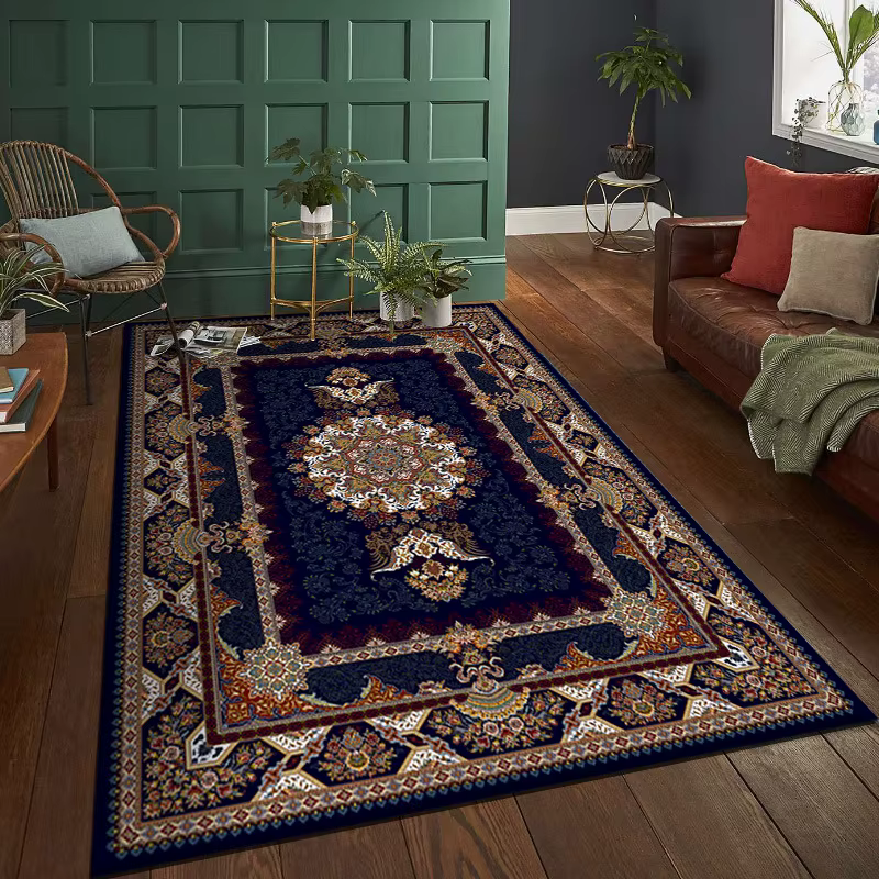 Tapis court persan vintage pour salon