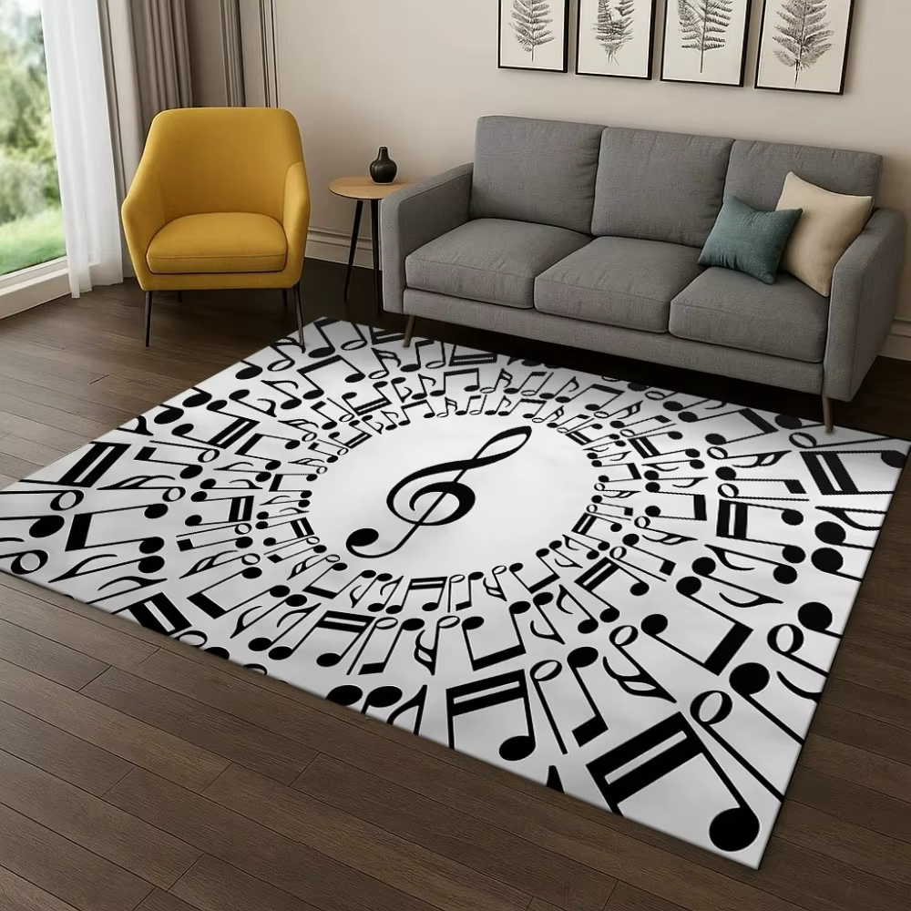 Note de musique Art tapis
