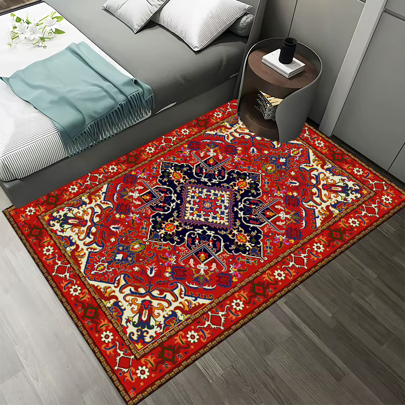 Tapis persan rétro pour salon et chambre à coucher