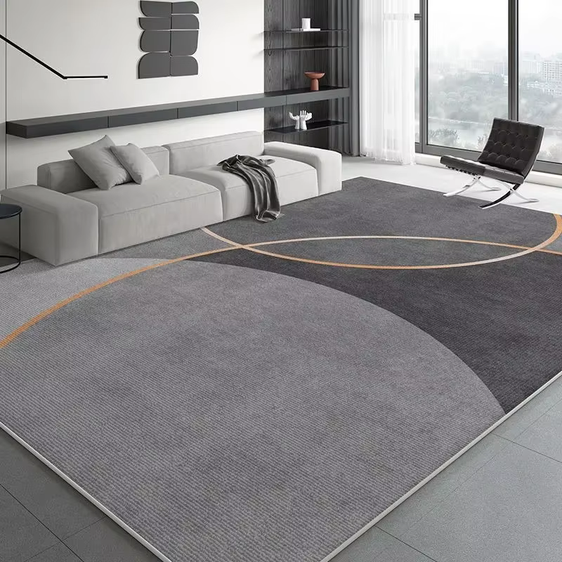 VIKAMA Tapis ton gris haut de gamme – Résistant à la saleté et antidérapant