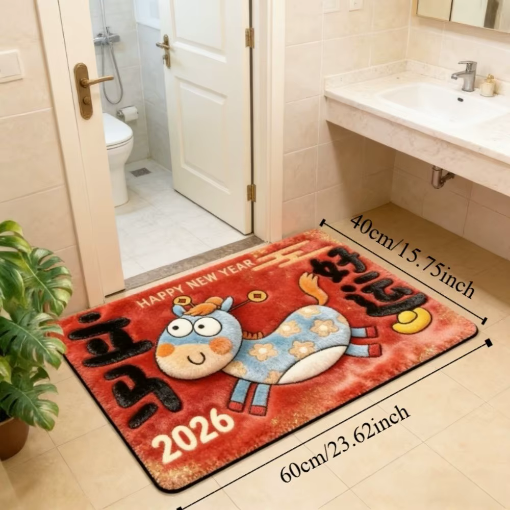 Tapis de sol cheval de dessin animé