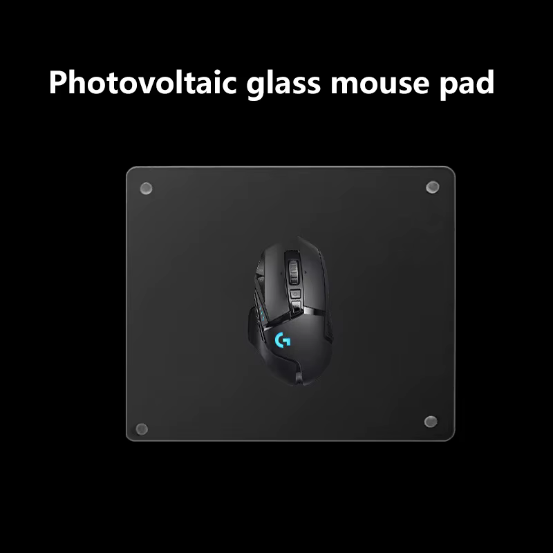 Tapis de souris optique de jeu en verre transparent, accessoires pour joueurs E-Sport FPS, tapis de souris professionnel pour ordinateur portable et PC