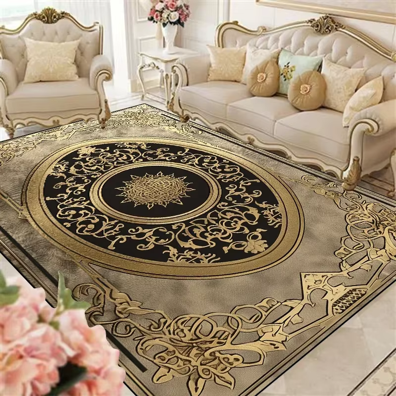 Tapis de salon européen de luxe