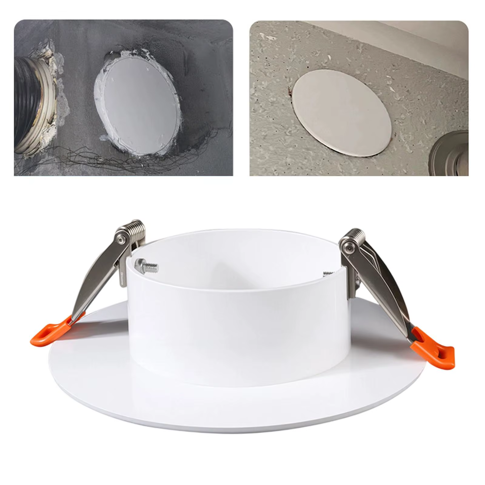 Plaque de couverture de plafond, panneau décoratif, garniture de trou de downlight pour chambre à coucher