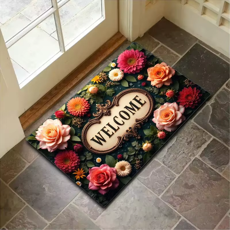 VIKAMA Tapis de sol rétro d'été