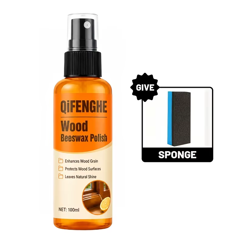 Cire et polissage pour bois multi-usages, éliminent les taches tenaces et lissent les rayures sur le bois clair, pour les surfaces des meubles en placage.