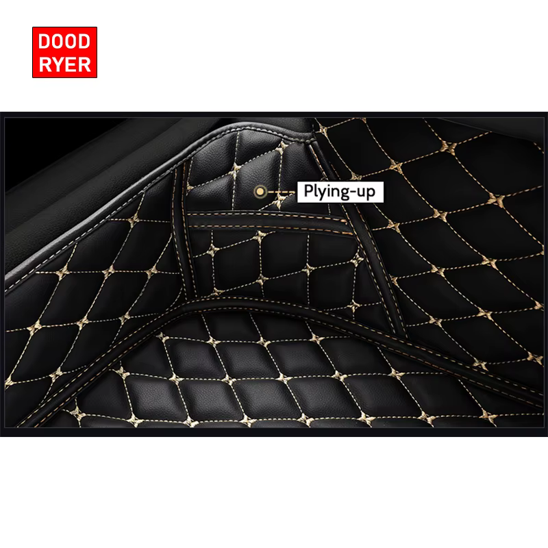 DOODRworking-Tapis de sol de voiture personnalisés, tapis automatiques DS3, accessoires de repose-pieds