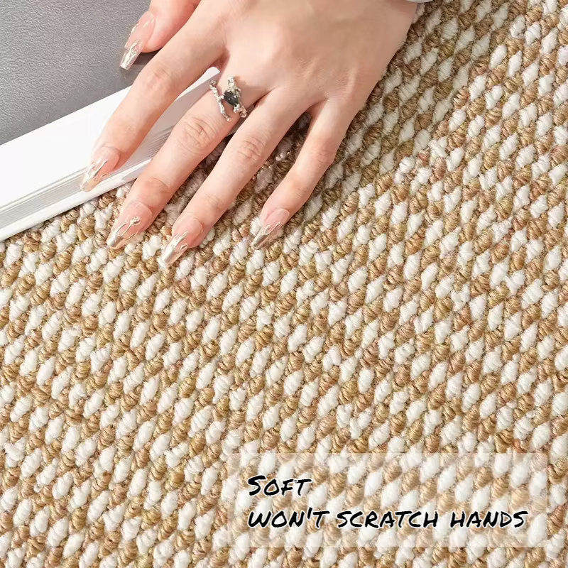 Tapis de salon en sisal japonais