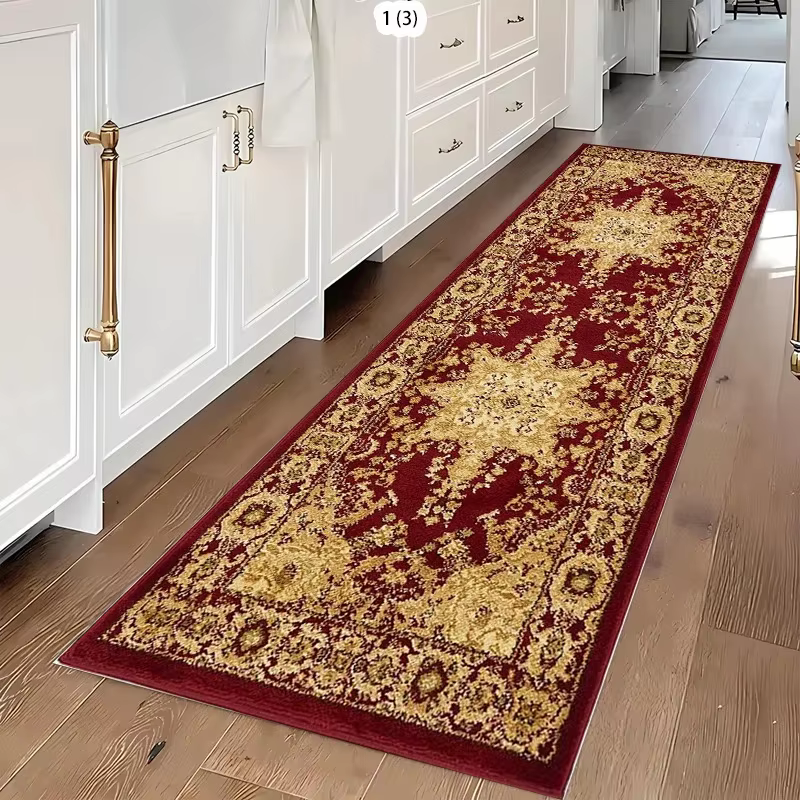 VIKAMA Tapis persan vintage de style ethnique