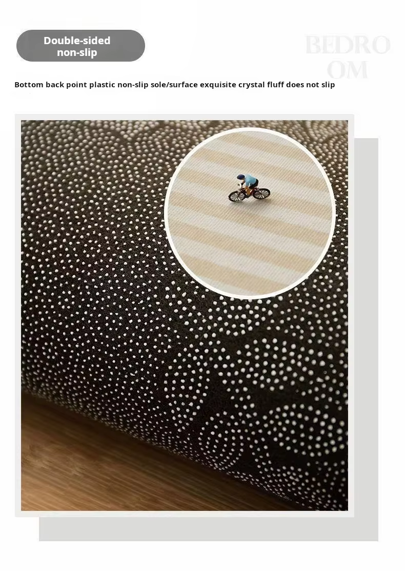 Tapis de porte, de salle de bain et de cuisine en velours cristal VIKAMA : esthétiquement attrayants