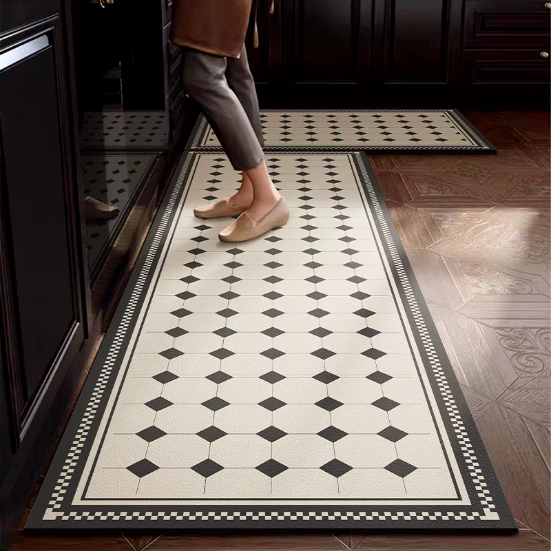 VIKAMA Tapis de cuisine rétro américain