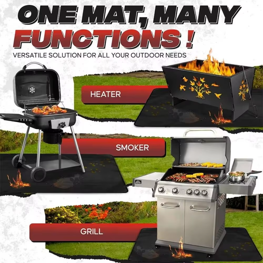 Tapis de Protection pour grilles de Barbecue