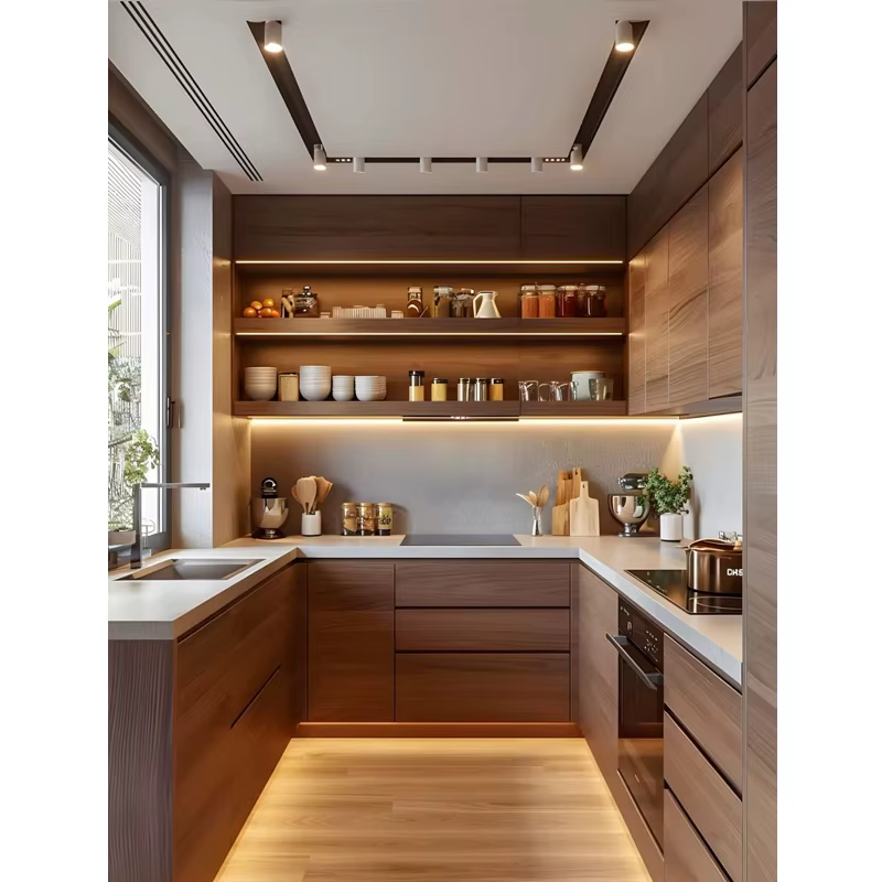 Meubles de cuisine au design élégant et moderne pour maisons contemporaines