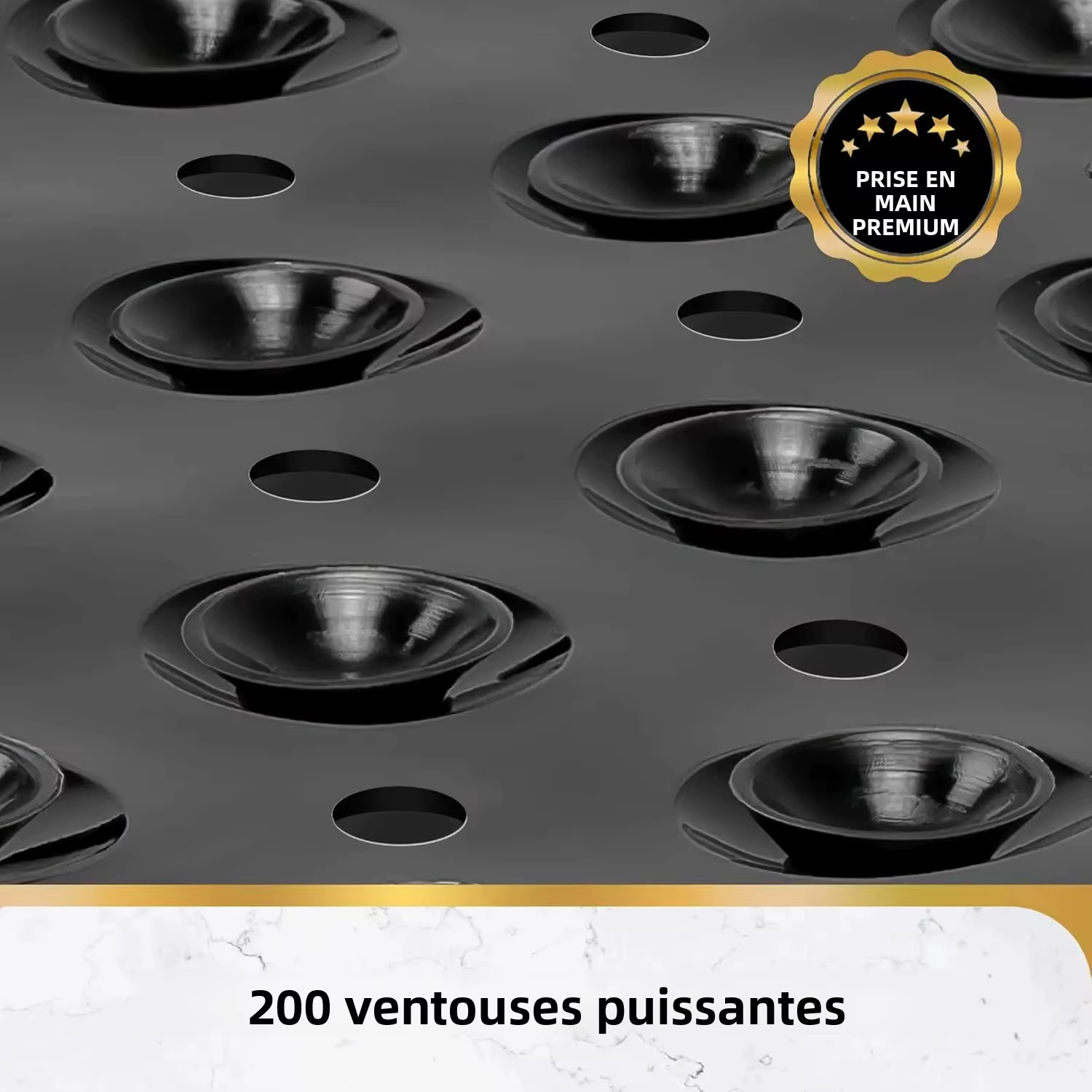 Tapis de baignoire Extra Long antidérapant 40x16 pouces