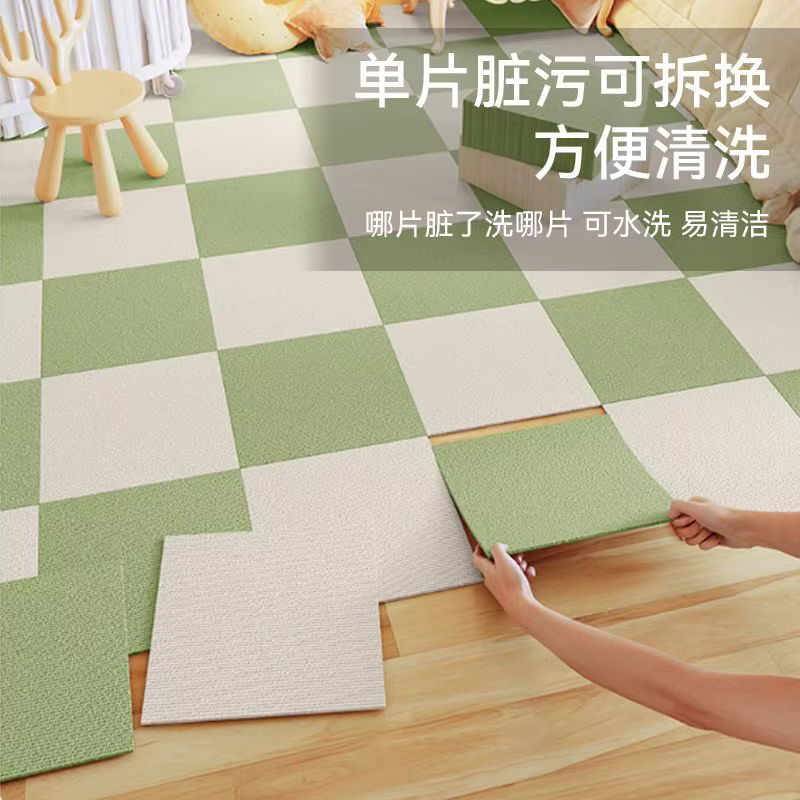 Tapis carré d'épissure pour chambre à coucher