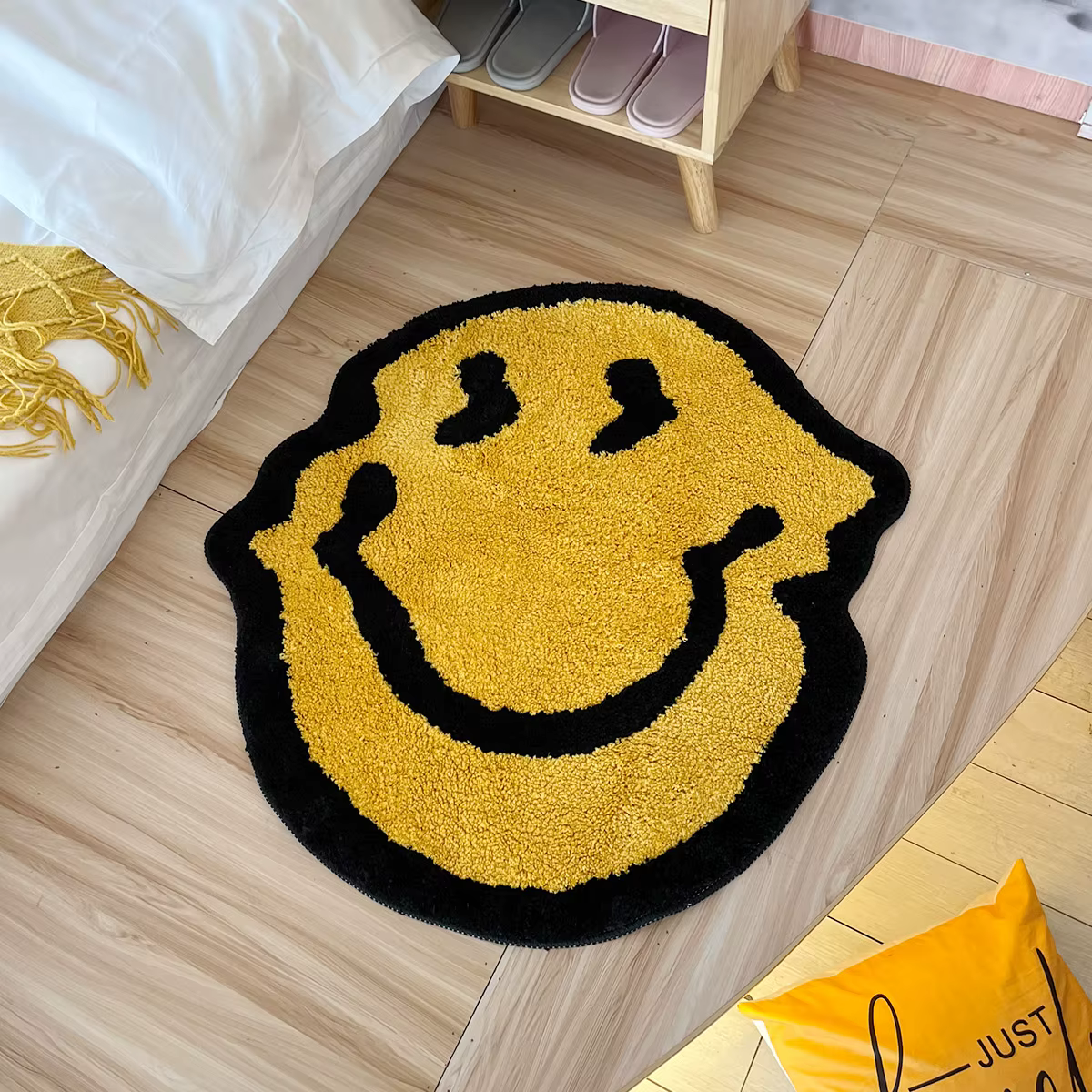 Tapis Tufté Torsadé Souriant