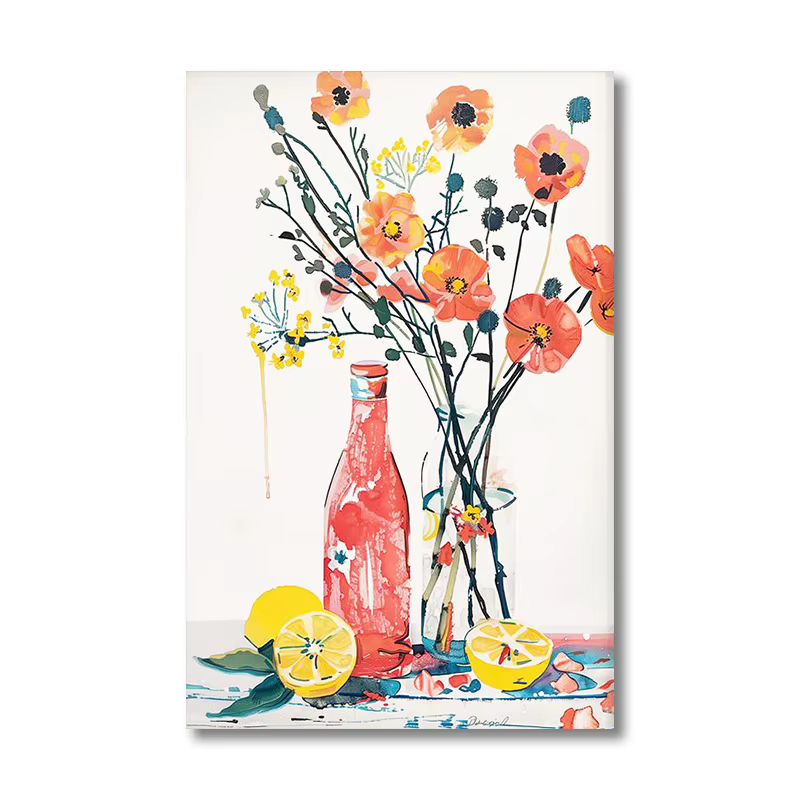 Affiche de décoration murale de cuisine imprimée Vintage