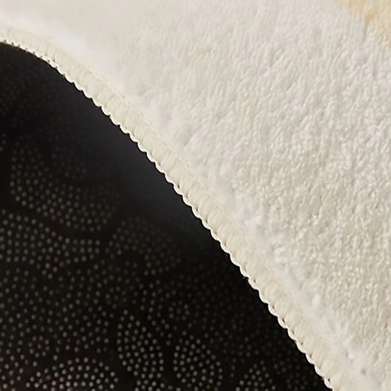 Tapis rond de luxe léger
