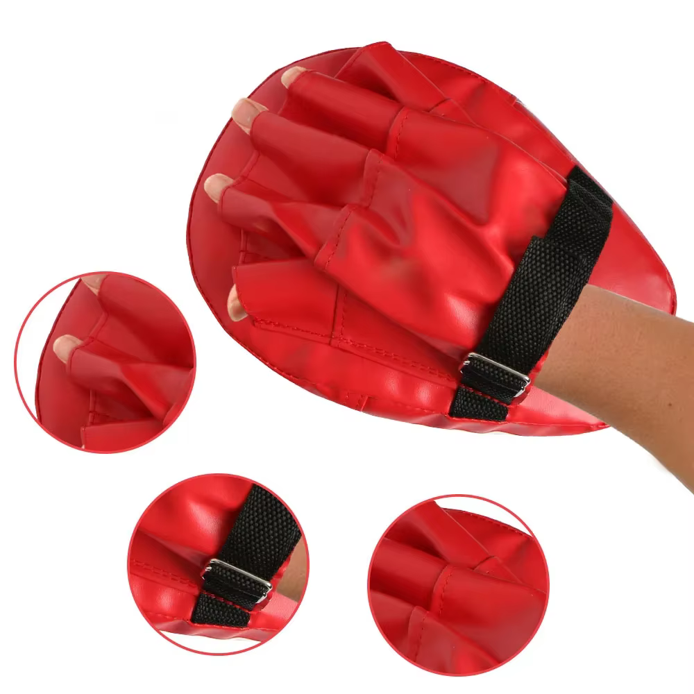 Cible de boxe, Muay Thai, coup de pied Martial, entraînement Sanda, karaté épais, mitaines de boxe, coussinets de frappe, équipement de boxe
