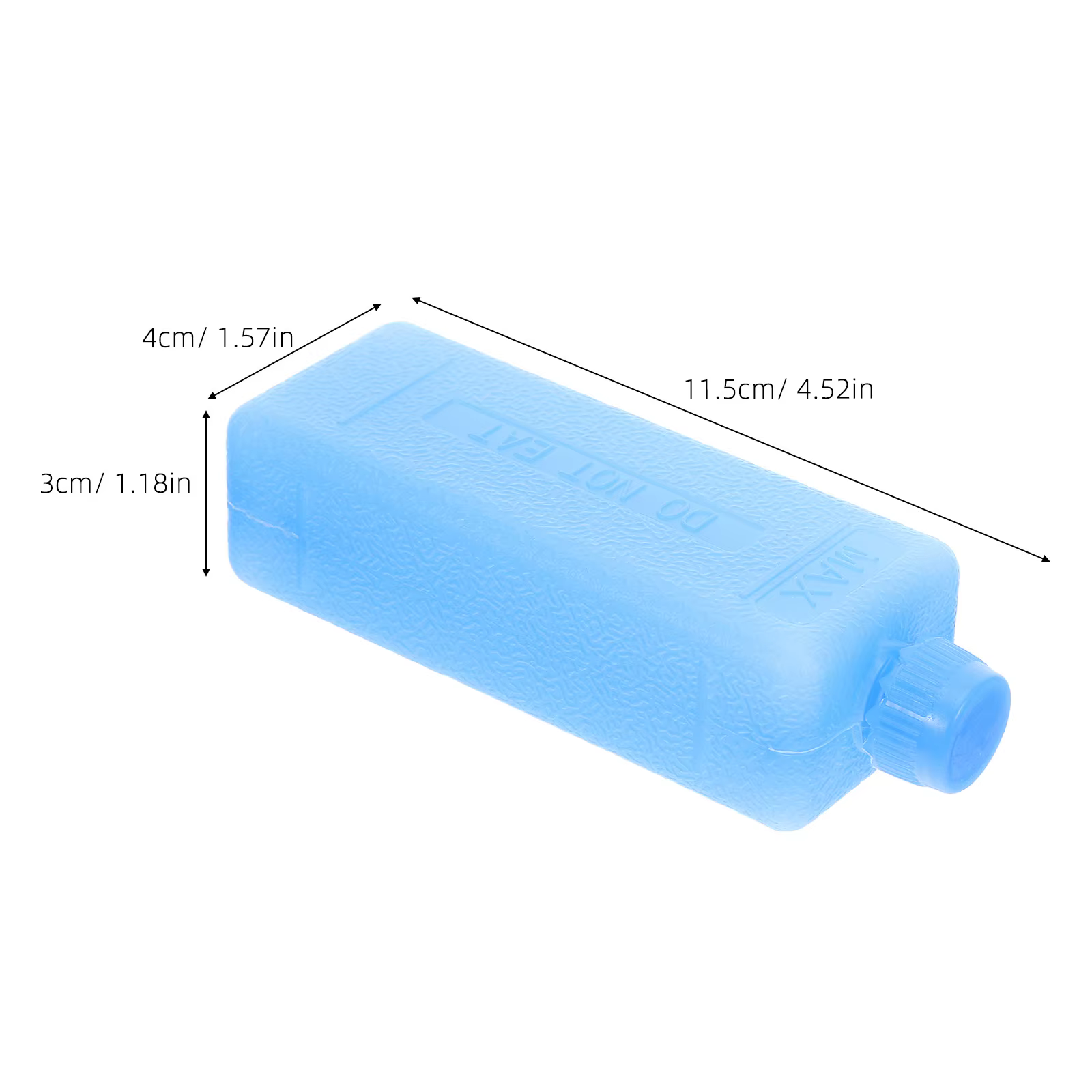 Boîte de 8 blocs de glace réutilisables pour ventilateur de climatiseur, refroidissement longue durée pour la maison, le bureau et l'extérieur