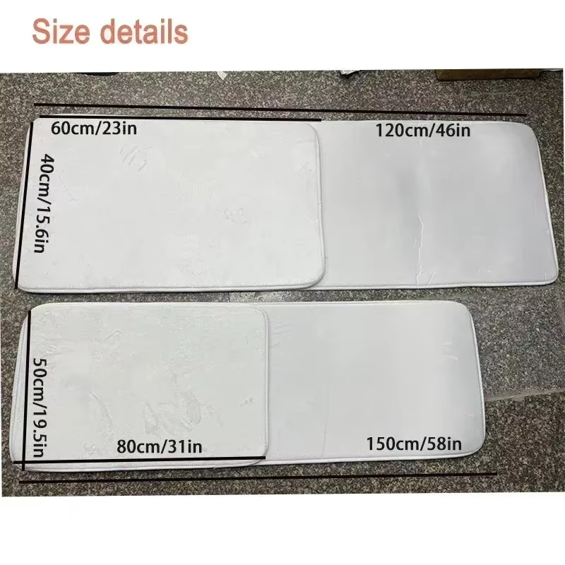Tapis résistant aux taches imprimé léopard