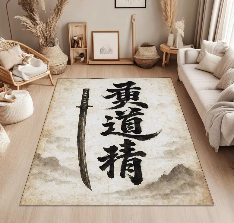 Tapis de style japonais