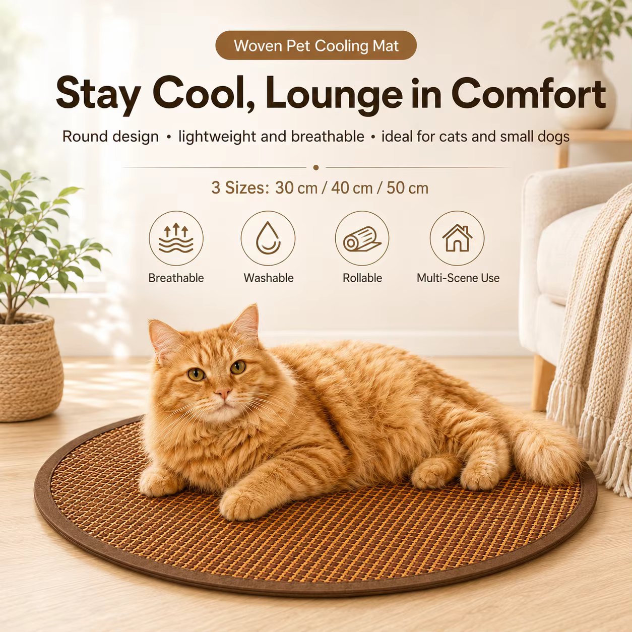 Tapis rafraîchissant pour chats