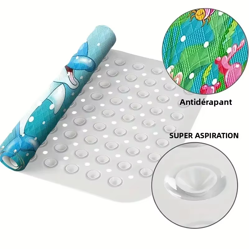 Tapis de bain Extra Long 40x100cm / 40x16 pouces