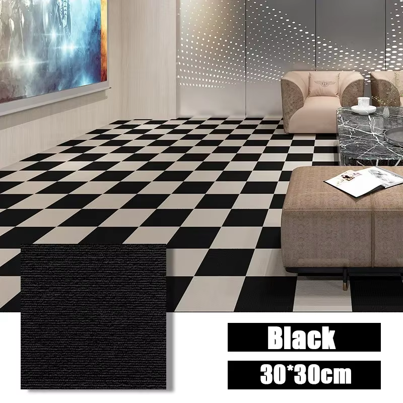 Carreaux de tapis auto-adhésifs 30x30cm