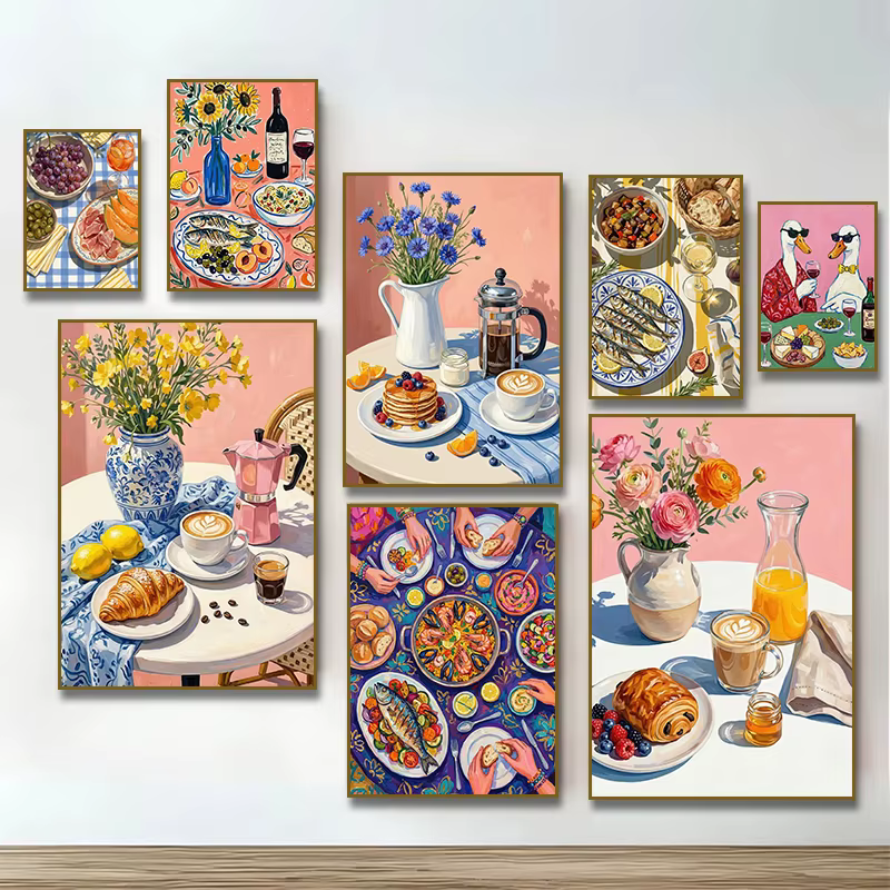 Tableau sur toile sur toile pour salon et décoration intérieure