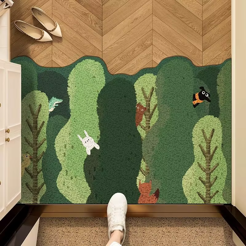 VIKAMA – tapis de sol antidérapant en soie