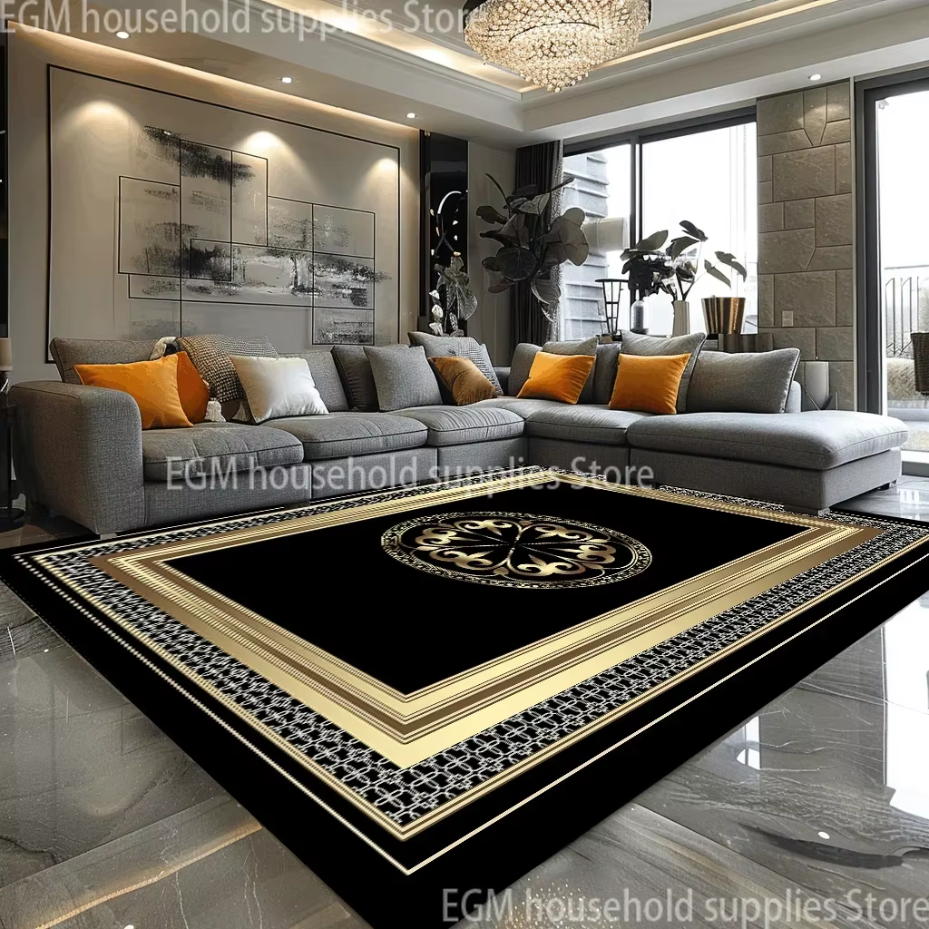 Grands tapis de luxe de Style européen pour salon