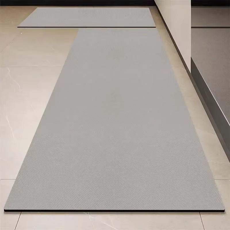 Tapis de sol de cuisine noir