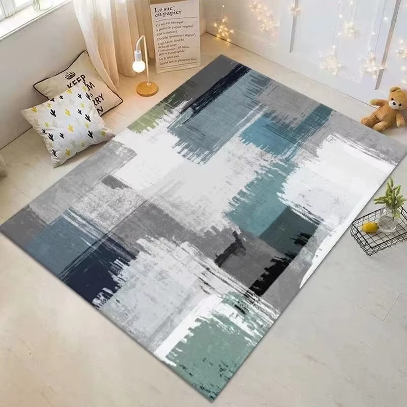 Tapis moderne simple de luxe léger