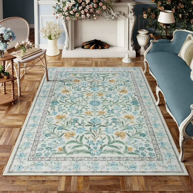 Grand tapis de salon antidérapant