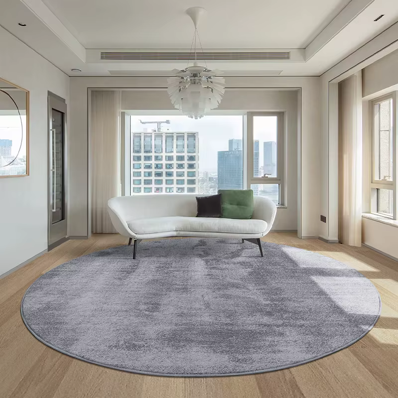 Tapis minimaliste moderne antidérapant