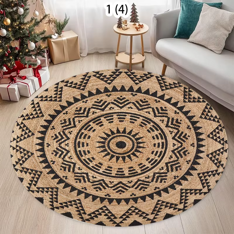 Tapis décoratif de style bohème simple pour la fête de Pâques