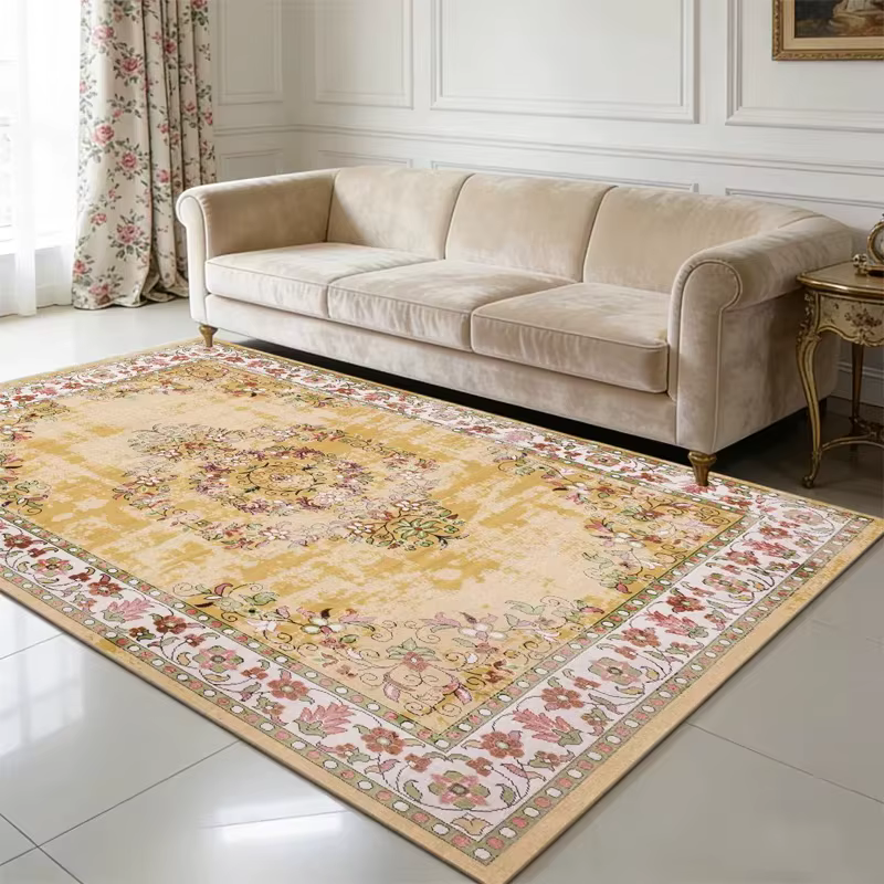 Tapis de salon résistant à l'usure et à la saleté
