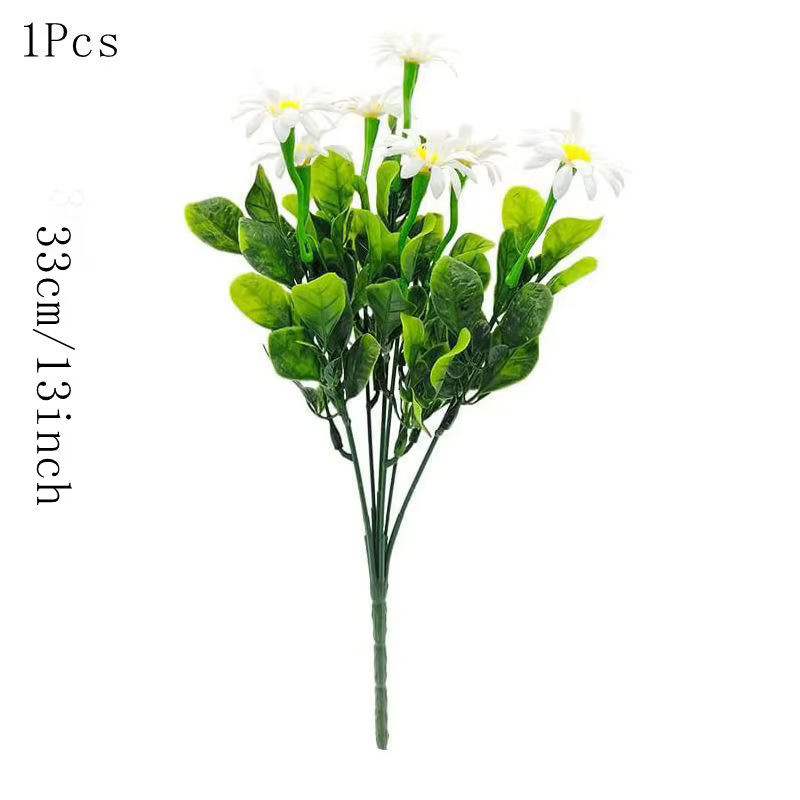 Bouquet de fleurs artificielles marguerite 33cm